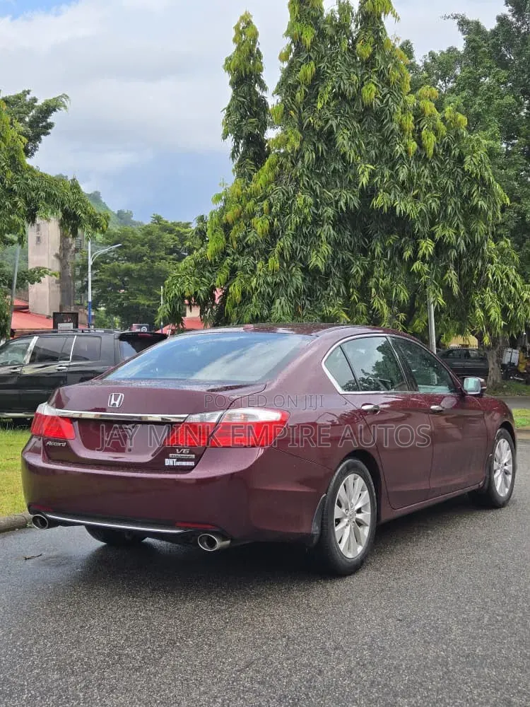 Honda Accord EX-L V-6 4dr Sedan (3.5L 6cyl 6A) 2014 Red