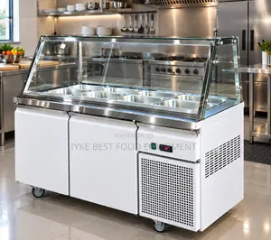 Salad Bar With Refrigeration Cabinet