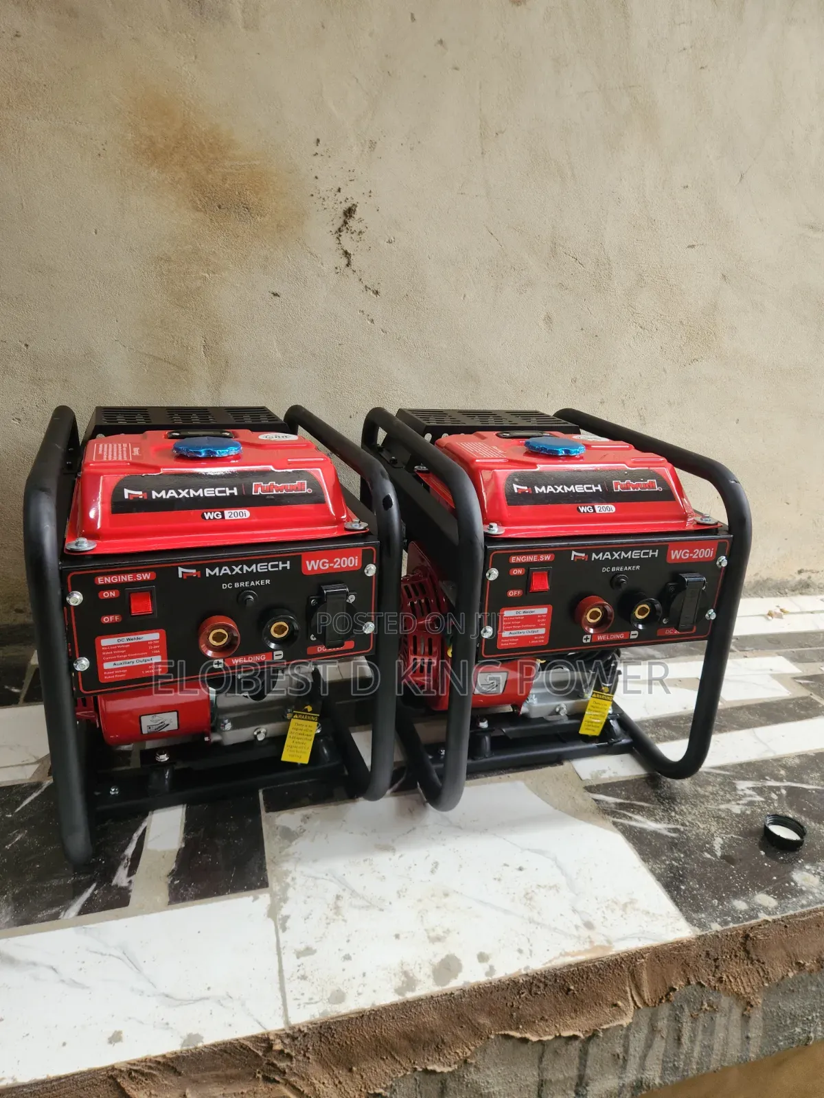 1.3KVA Maxmech Welding Generator WG200i 2 Years Warranty