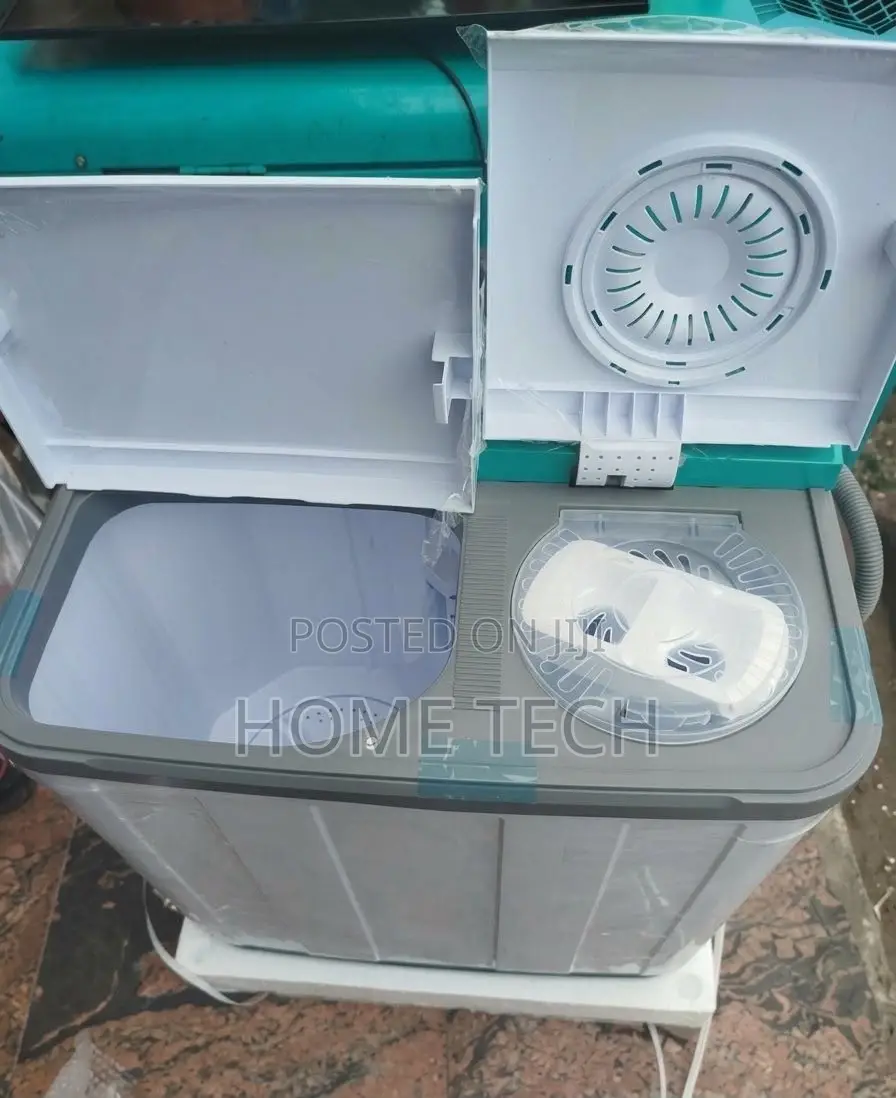 Hisense 7.5kg Twin Tub Washing Machine With Automatic Air Spin Dryer