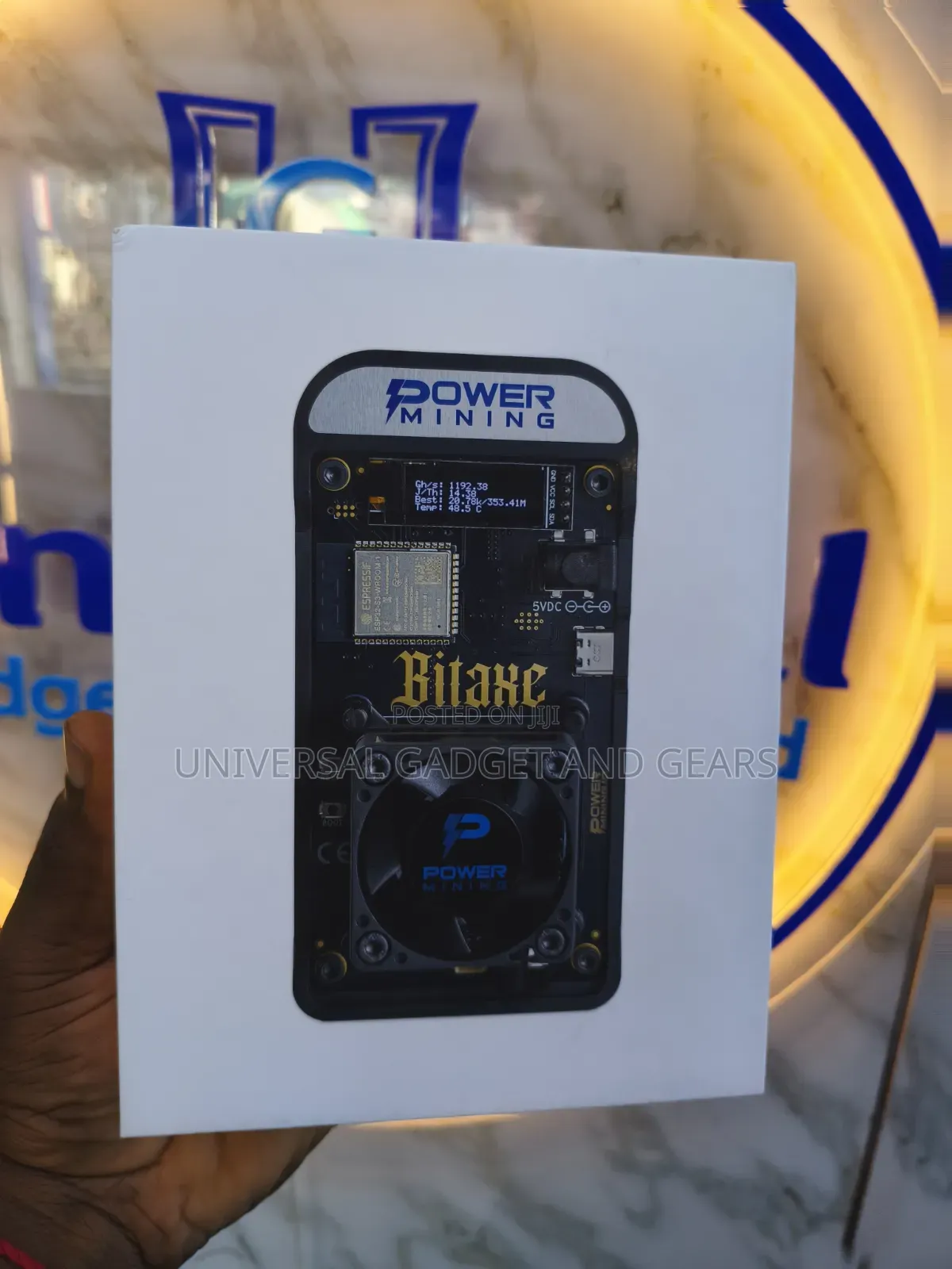 Bitaxe Gamma 602 ASIC Bitcoin Miner | 1.1 TH/s at 18W | BM1370
