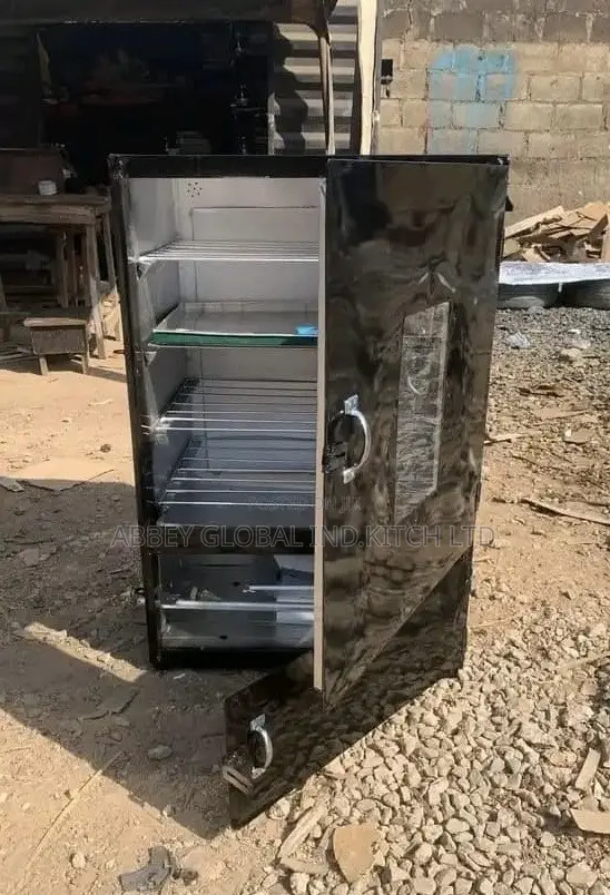 Single Doors 4 Steps Charcoal Gas Local Oven