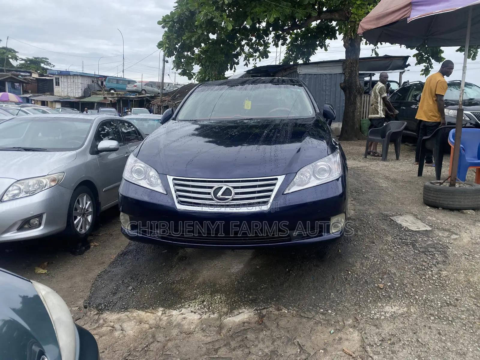 Lexus ES 350 2011 Blue