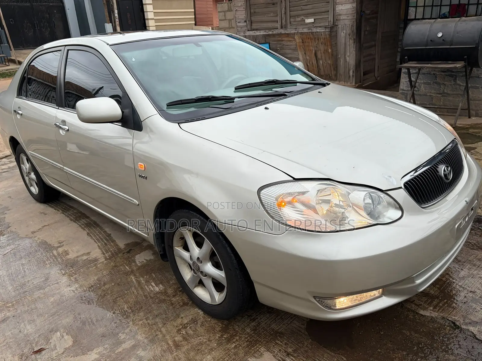 Toyota Corolla 2007 Gold