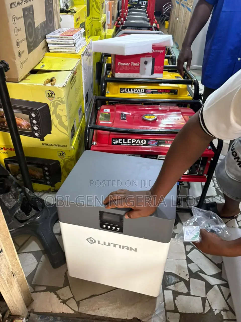 LUTIAN LE4000-8A Power Tank All-in-One Solar Generator 4kva 4000w Set