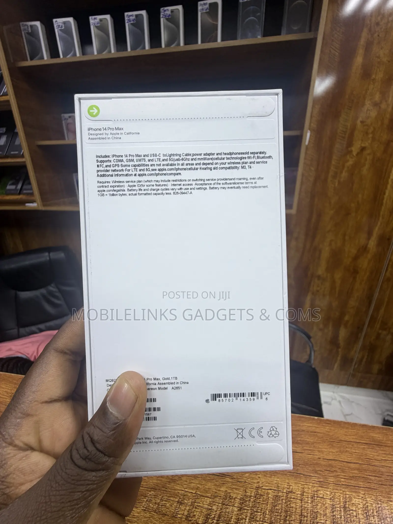 New Apple iPhone 14 Pro Max 1 TB Gold