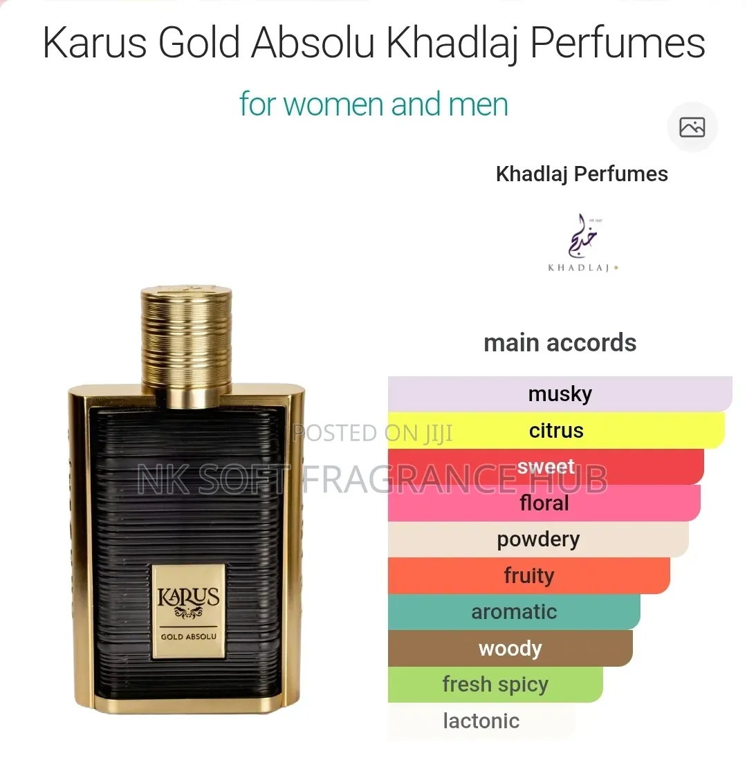 Karus Gold Absolu Perfume 100ml by Khadlaj