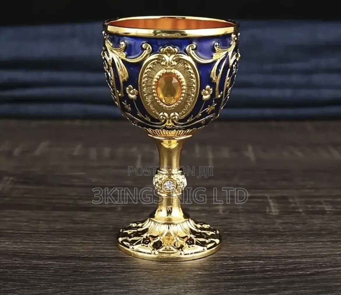 Holy Grail Cup With Gemstone