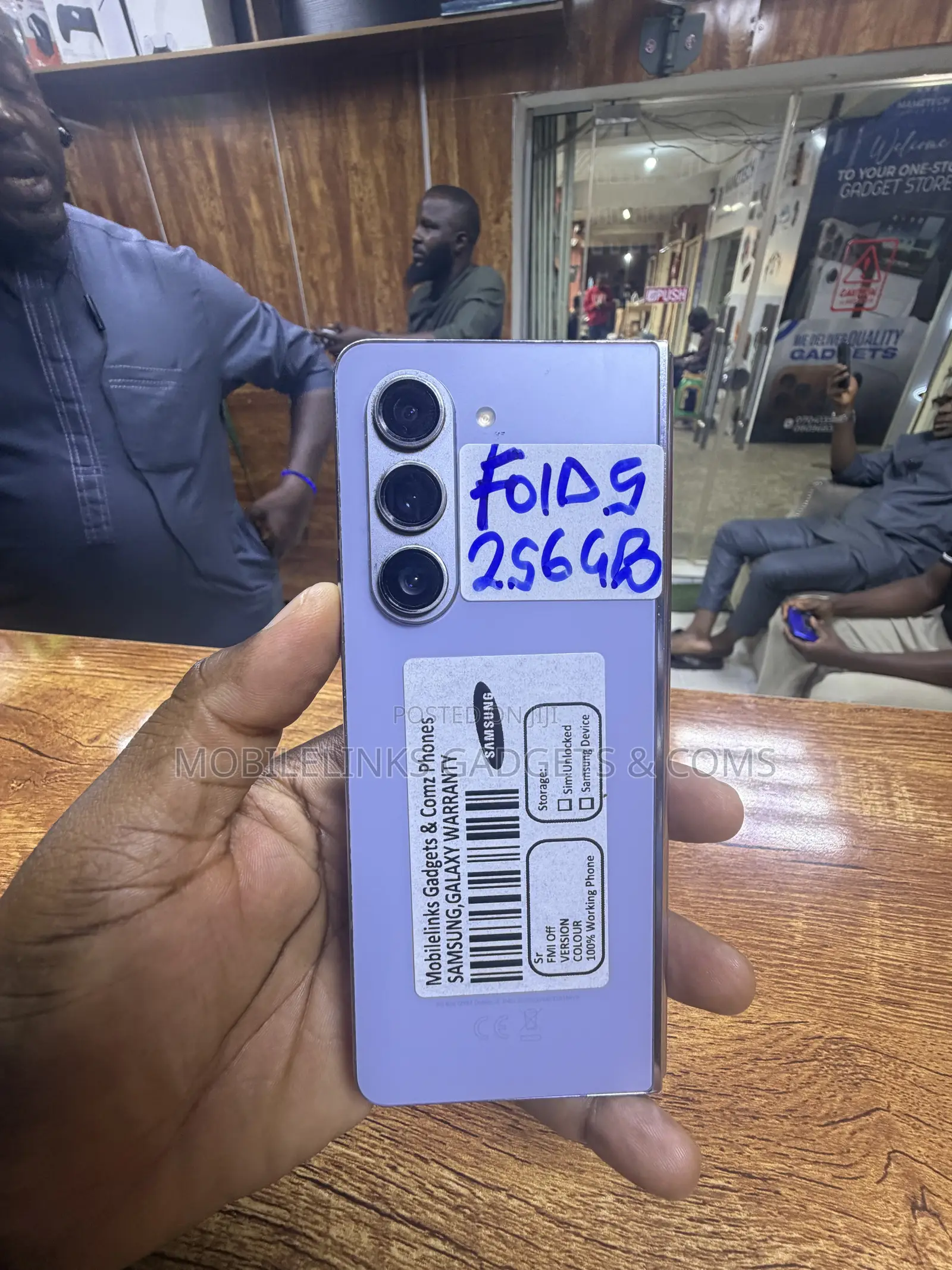 Samsung Galaxy Z Fold 5 256 GB Blue