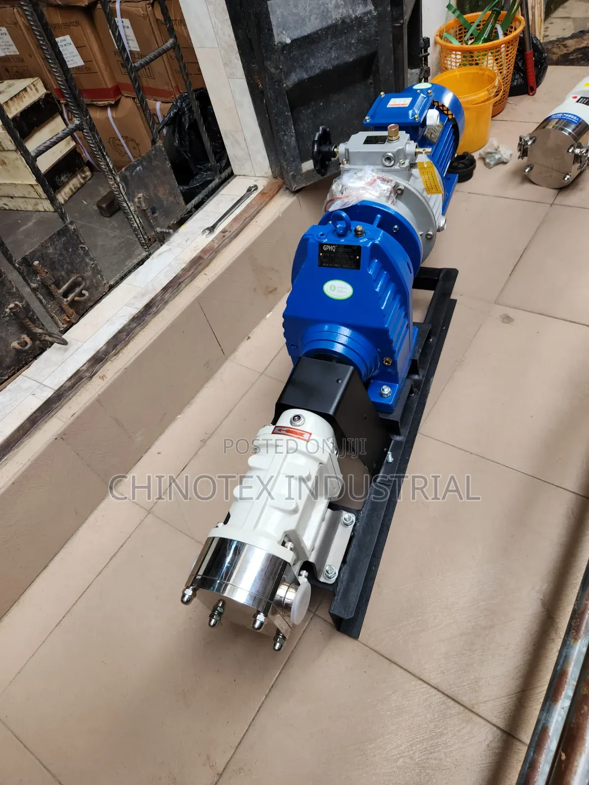 1.5kw/2hp Stainless Steel Rotary Lobe Pump Assembly With Etc.