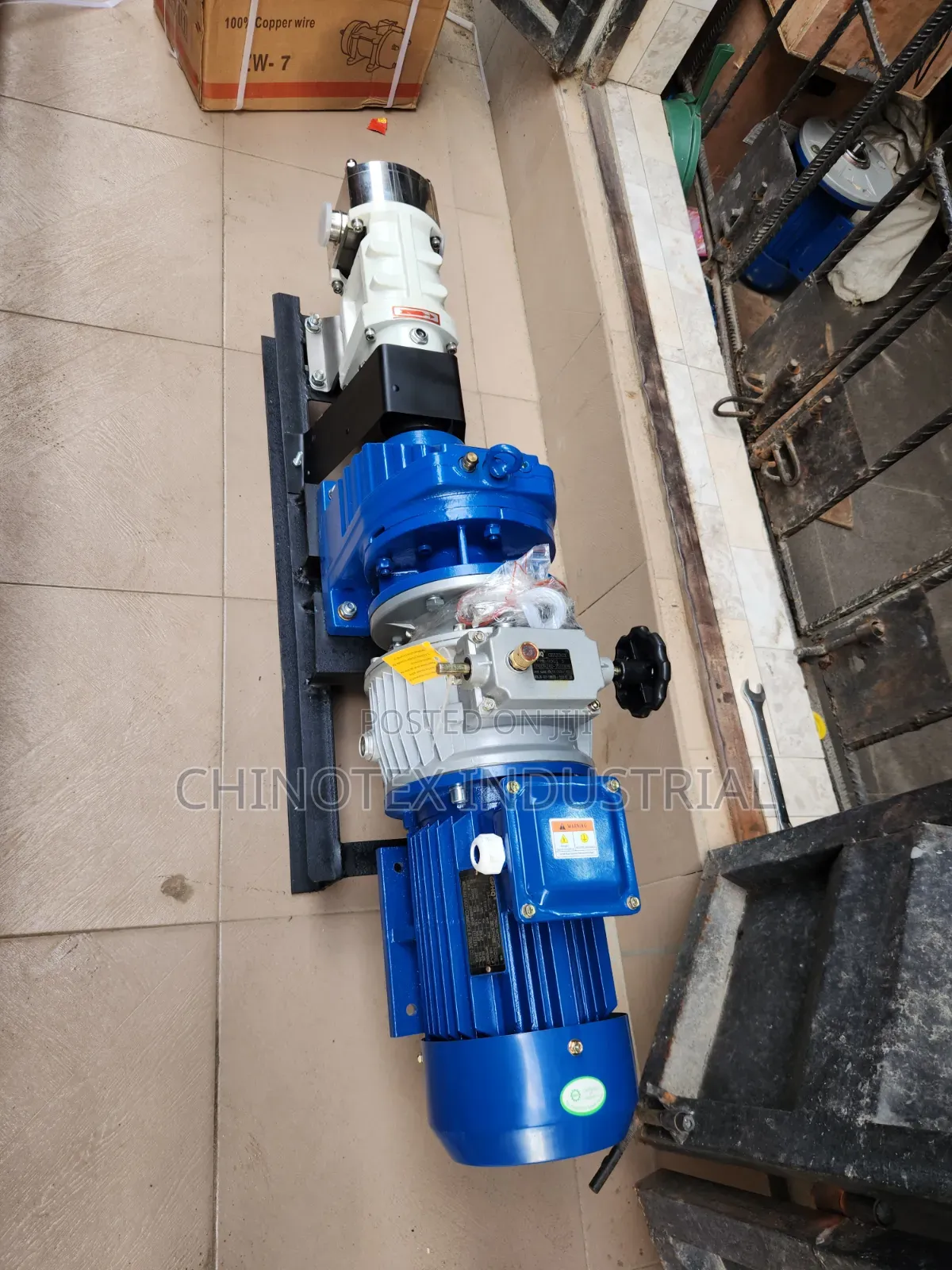 1.5kw/2hp Stainless Steel Rotary Lobe Pump Assembly With Etc.