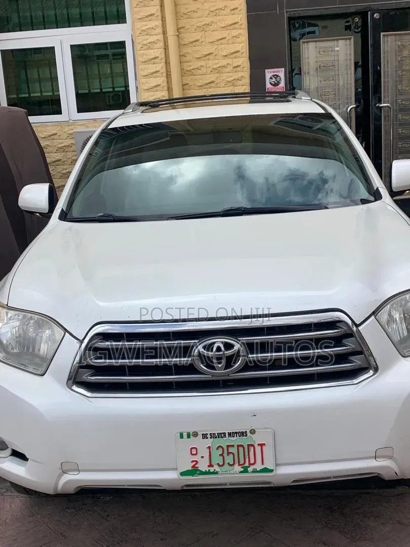 Toyota Highlander Limited 4x4 2008 White