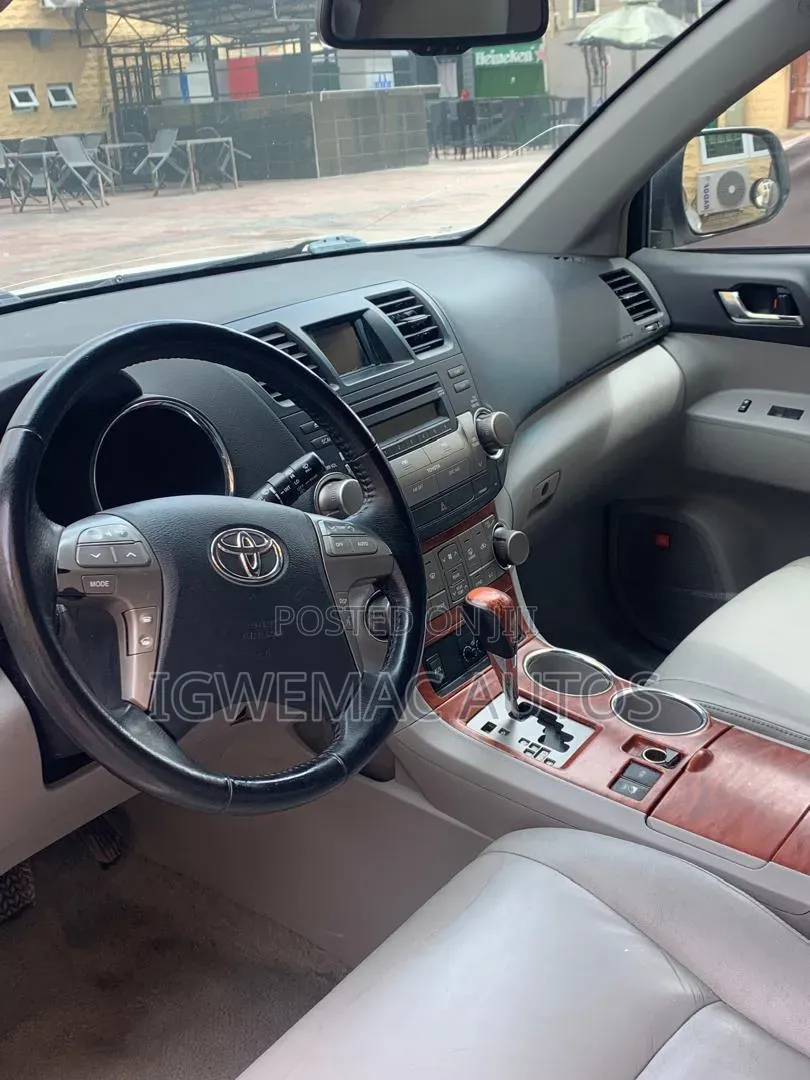 Toyota Highlander Limited 4x4 2008 White
