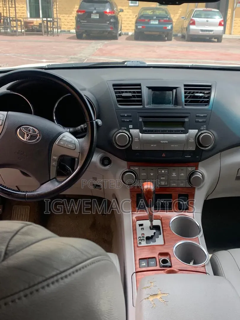 Toyota Highlander Limited 4x4 2008 White