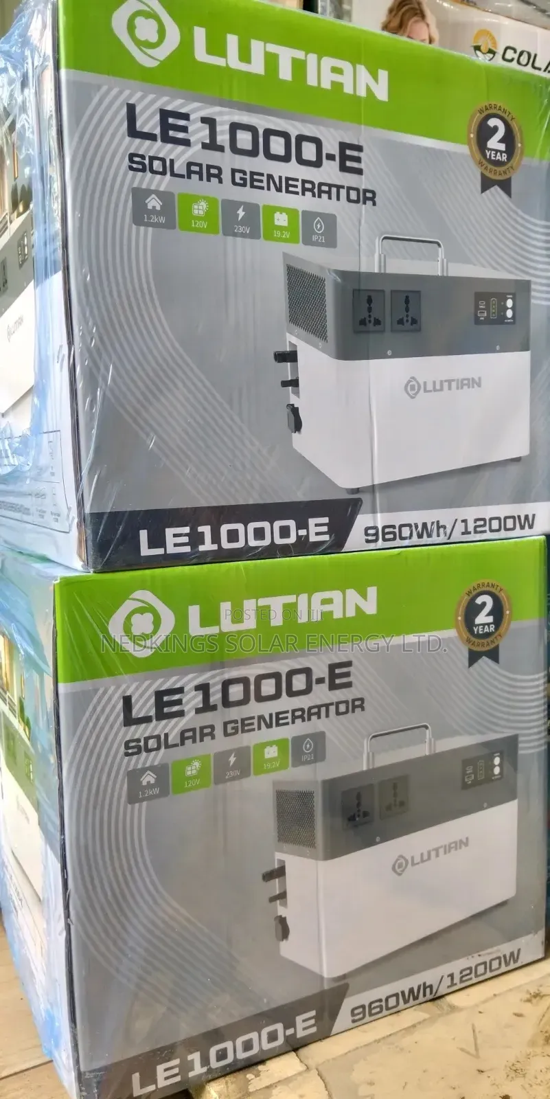1200W Lutian Solar Generator