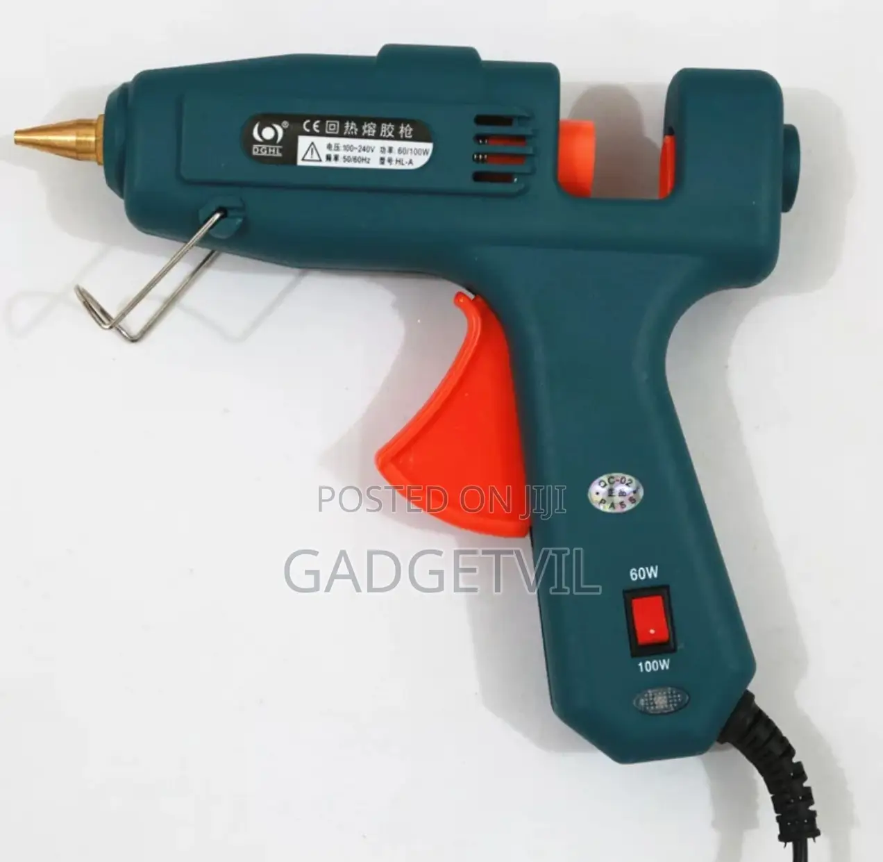 60W - 100W Hot Melt 11mm Glue Stick Gun