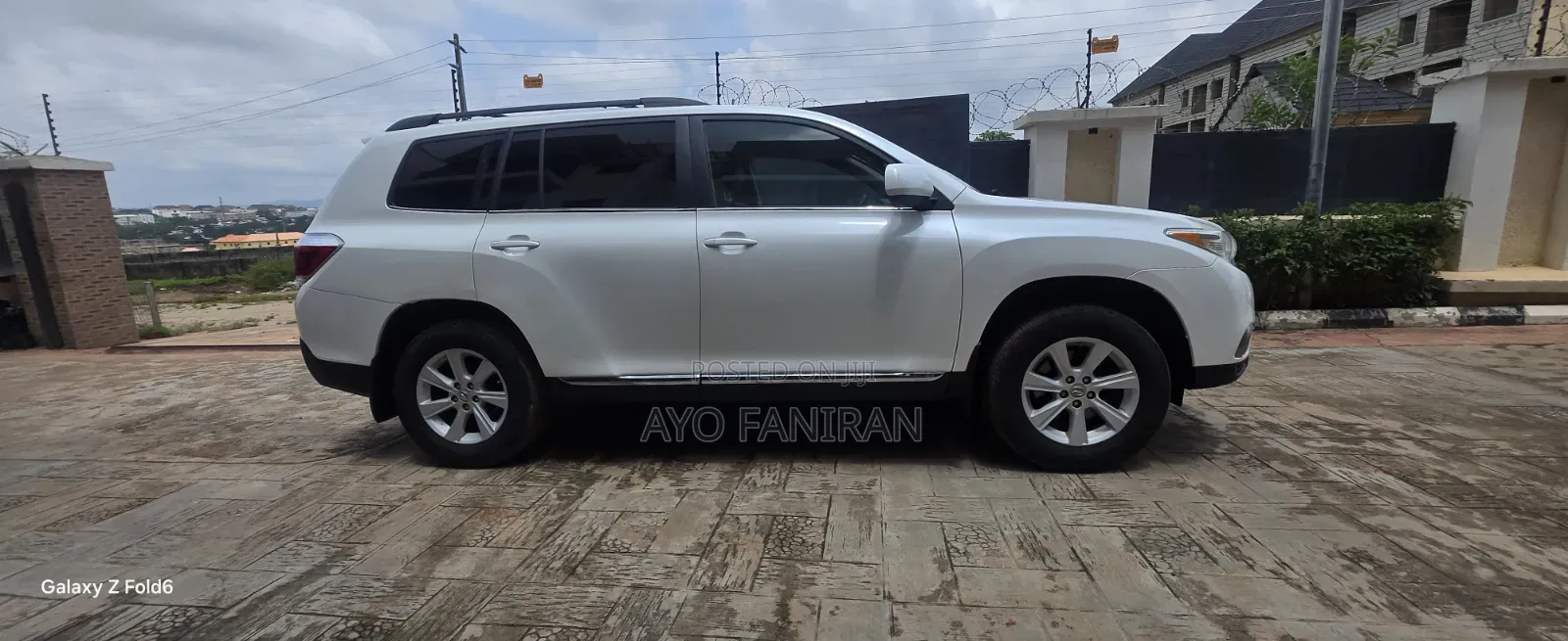 Toyota Highlander SE 3.5L 4WD 2013 White