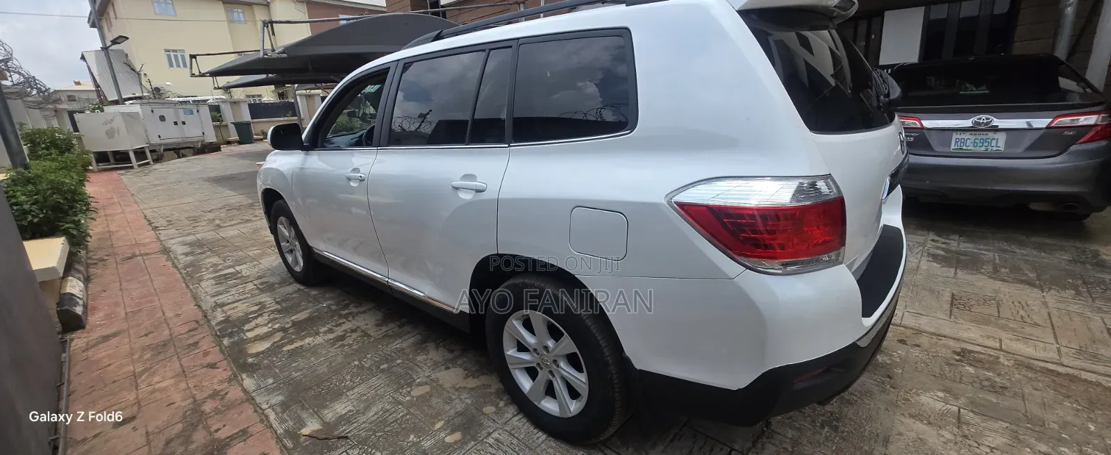 Toyota Highlander SE 3.5L 4WD 2013 White