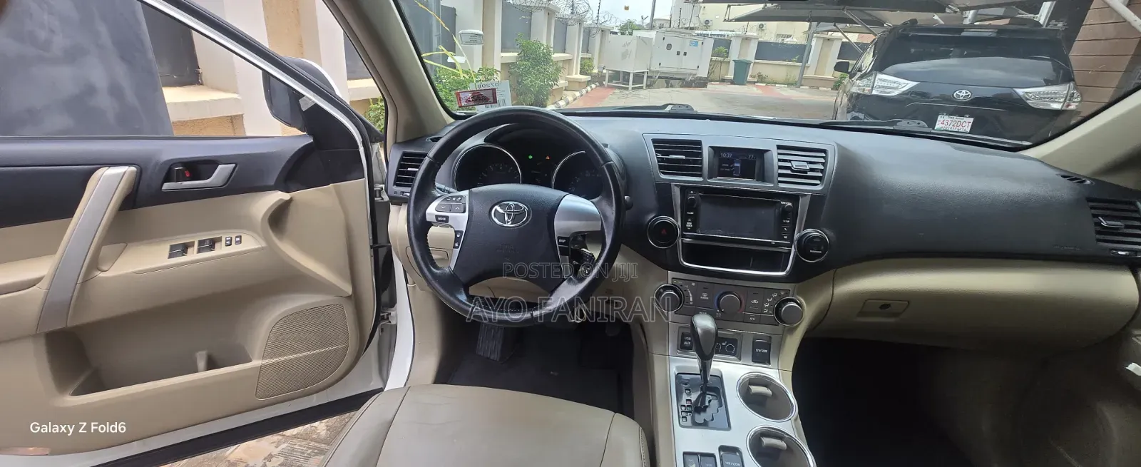 Toyota Highlander SE 3.5L 4WD 2013 White