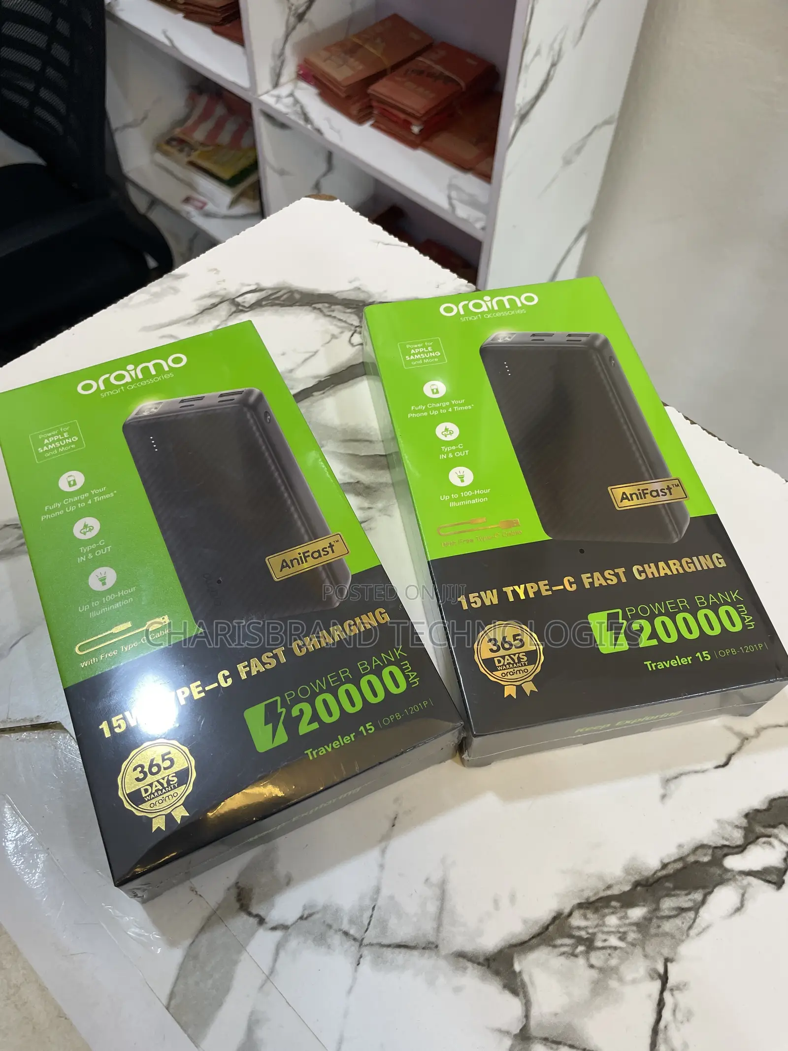 Oraimo 20,000mah Power Bank