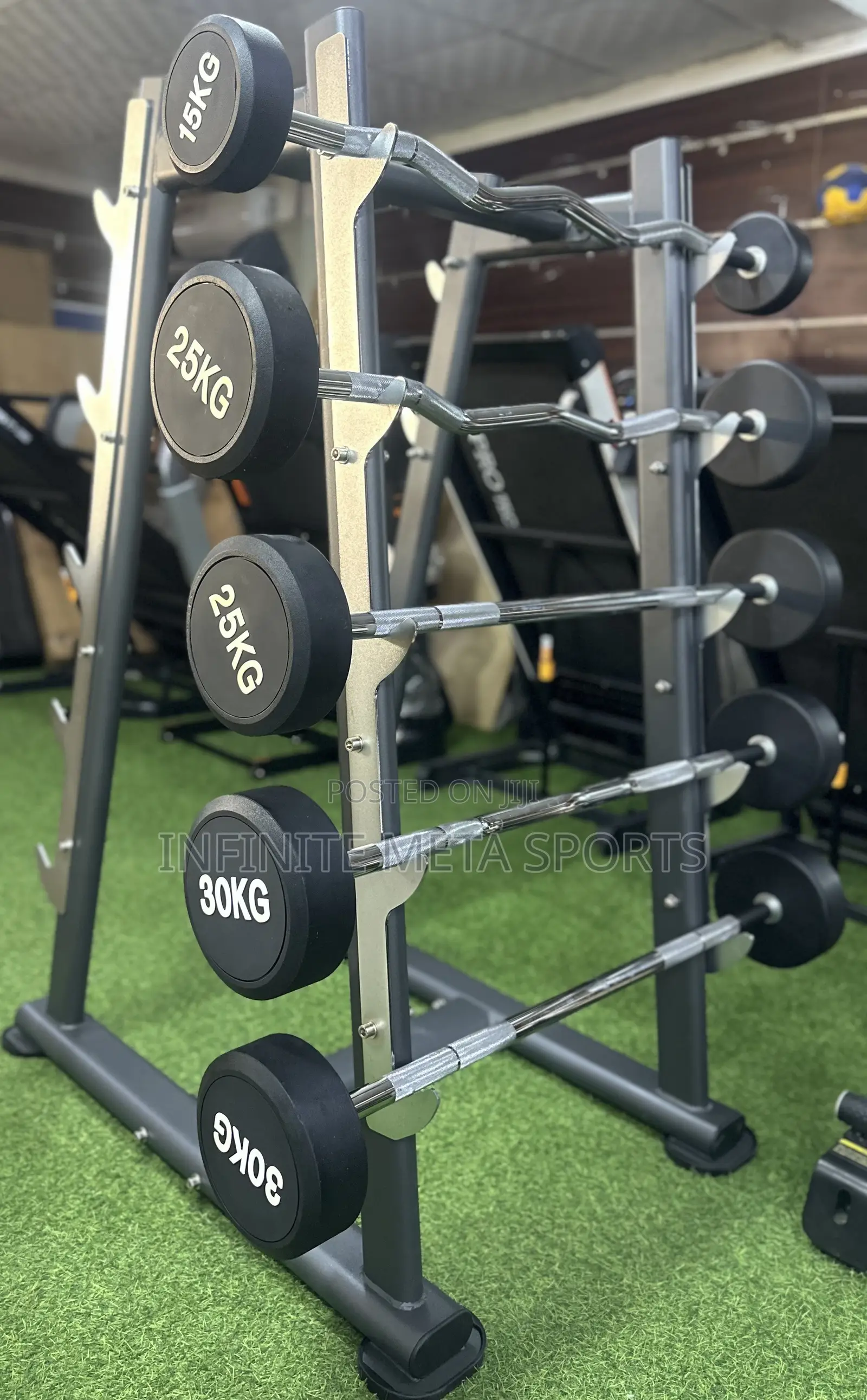 Brand New Commercial Straight and Ez Barbells