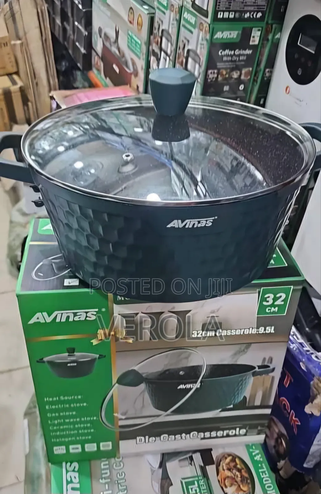 Avinas 28cm Die-Cast Casserole Pot