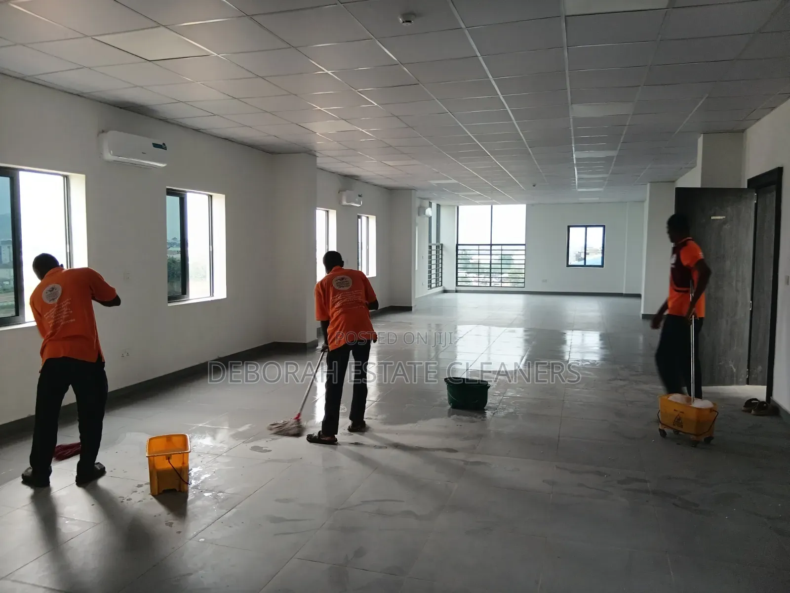 Large Floor Cleaning Service