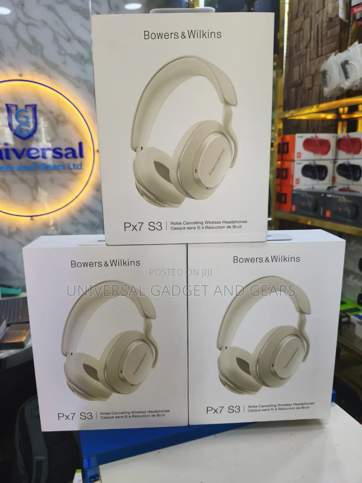 Bowers and Wilkins Px7 S3 Over-Ear Noise-Canceling Headphones