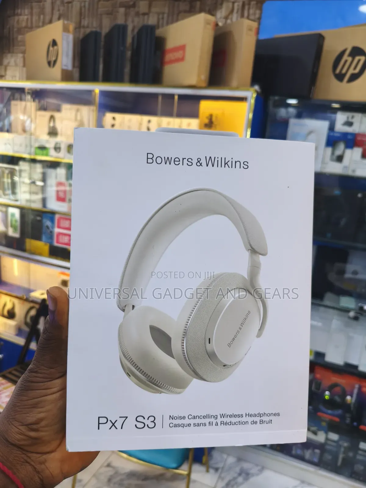 Bowers and Wilkins Px7 S3 Over-Ear Noise-Canceling Headphones