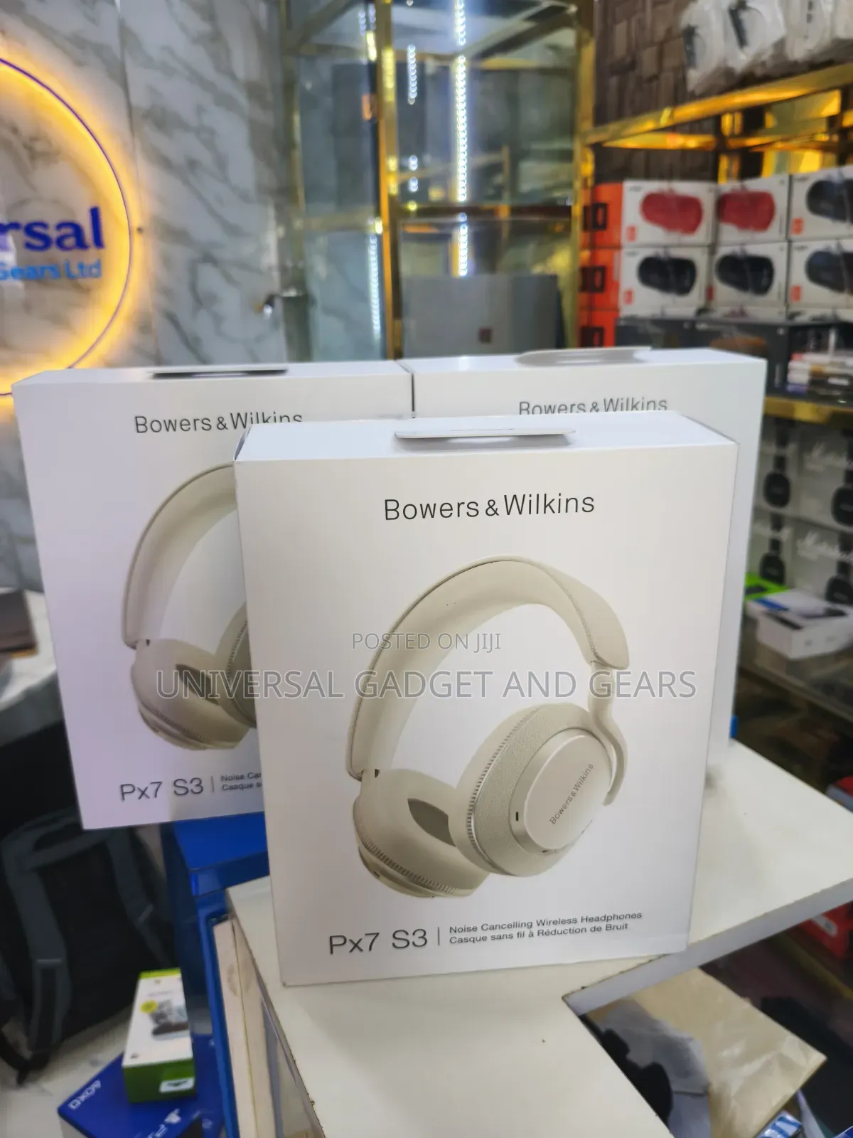 Bowers and Wilkins Px7 S3 Over-Ear Noise-Canceling Headphones