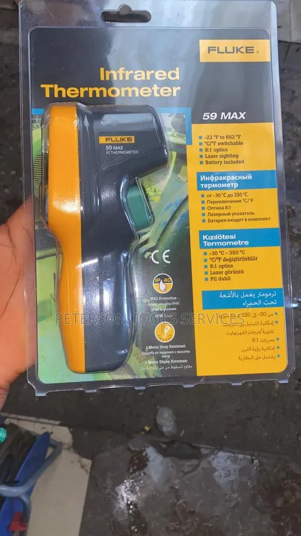 Fluke 59 MAX Infrared Thermometer.