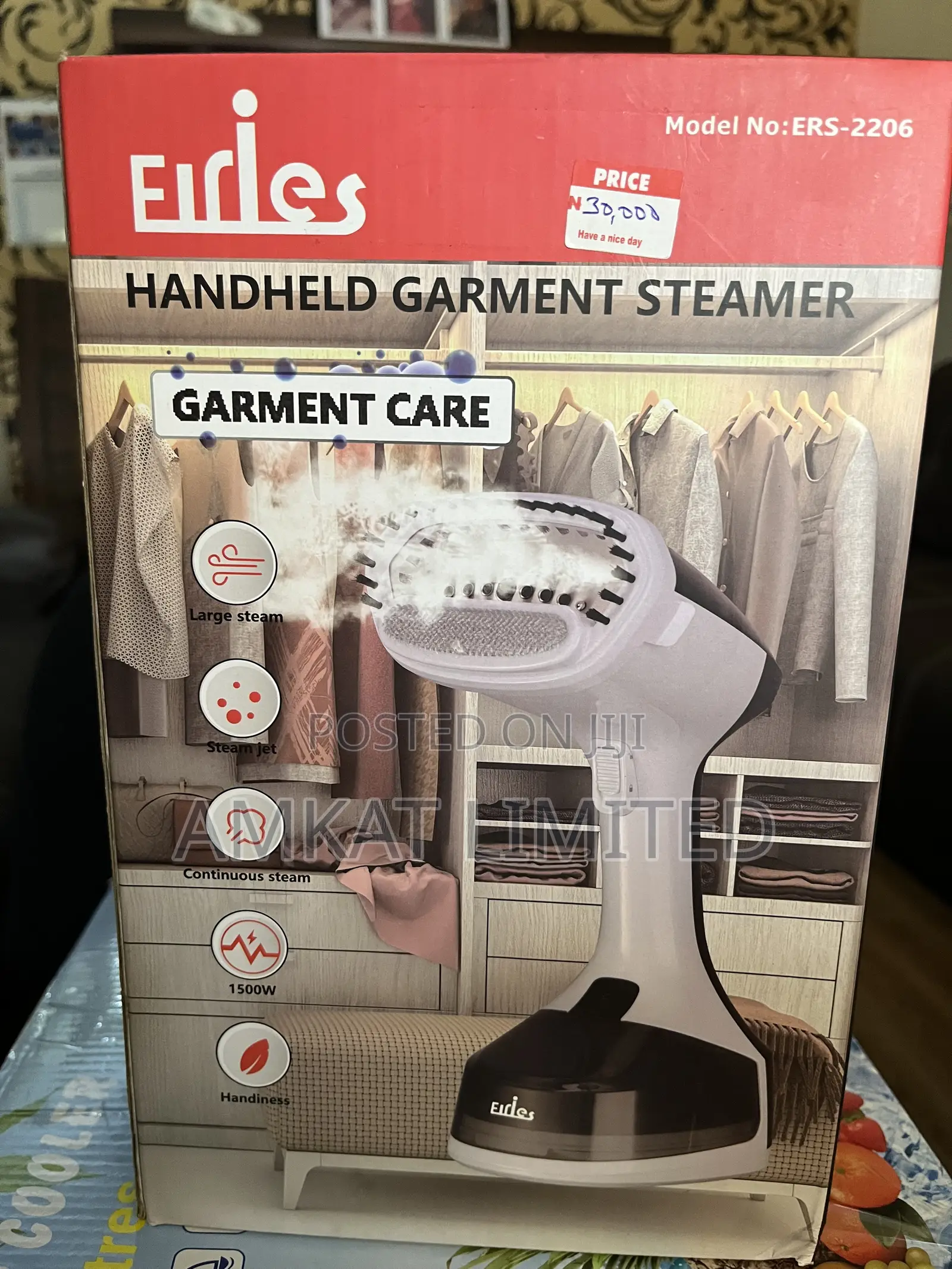 Firles Handheld Garment Steamer