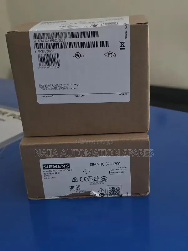 Siemens | 6es7232-4hd32-0xbo | Simatic Sm1232 4 Ao Analog Output