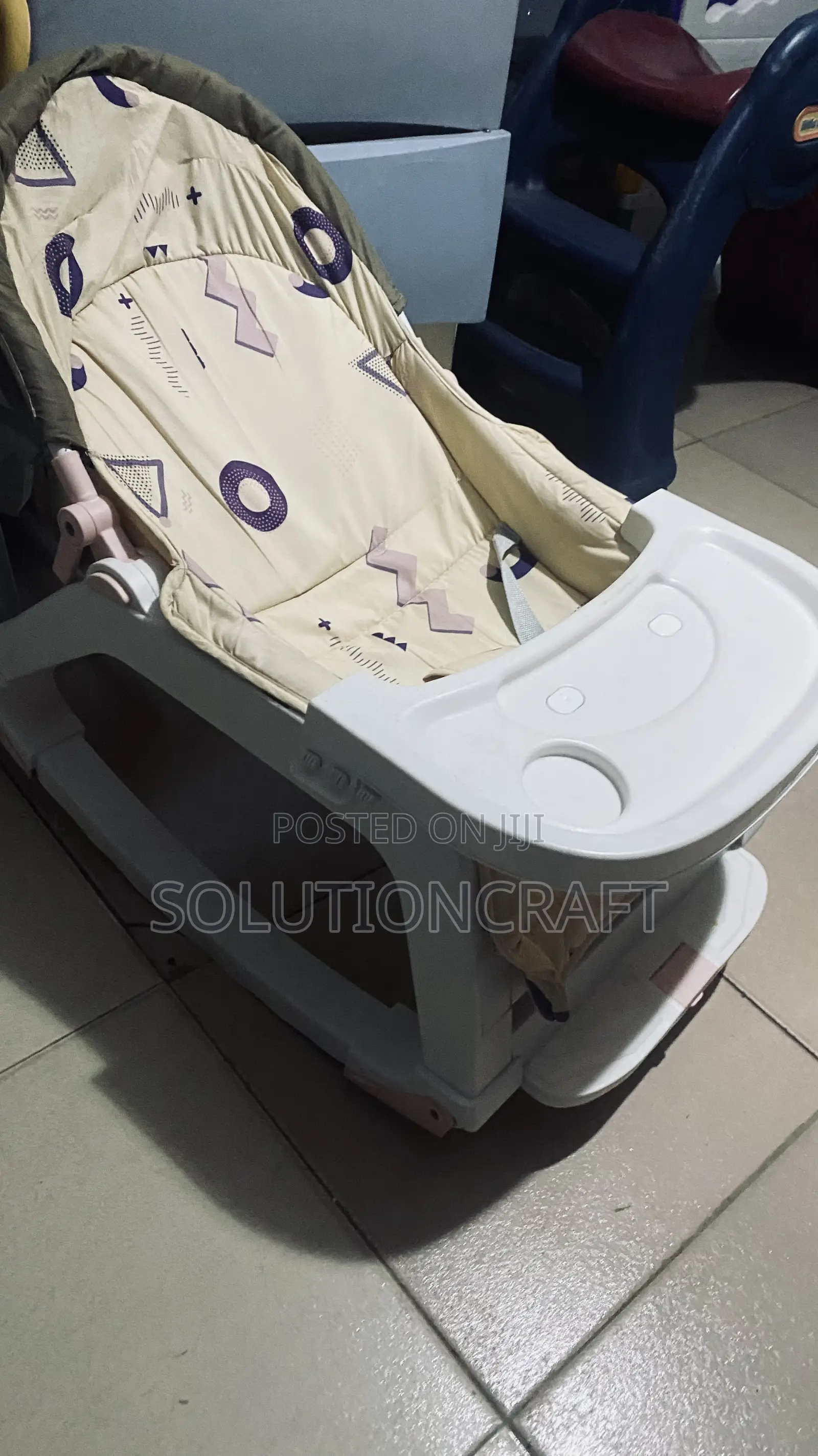 Baby Rocker With Feeding Table