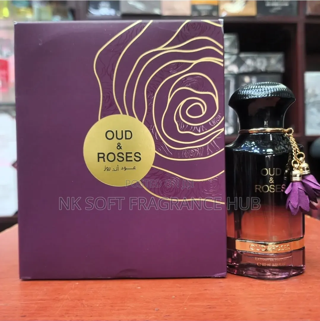 Oud Roses Perfume 60ml by Ahmed Al Maghribi