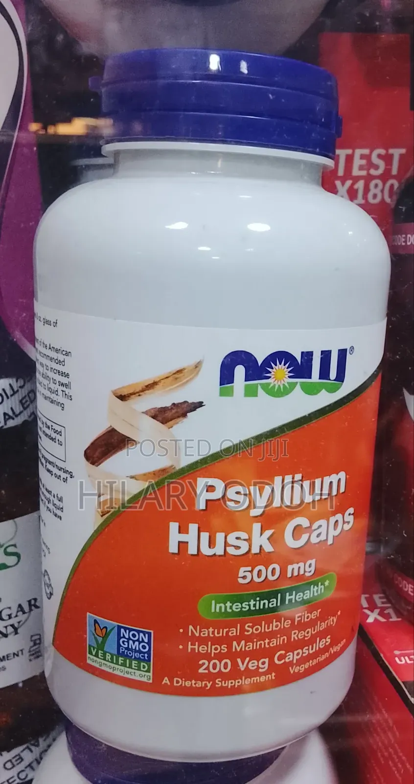 NOW Psyllium Husk 500 Mg