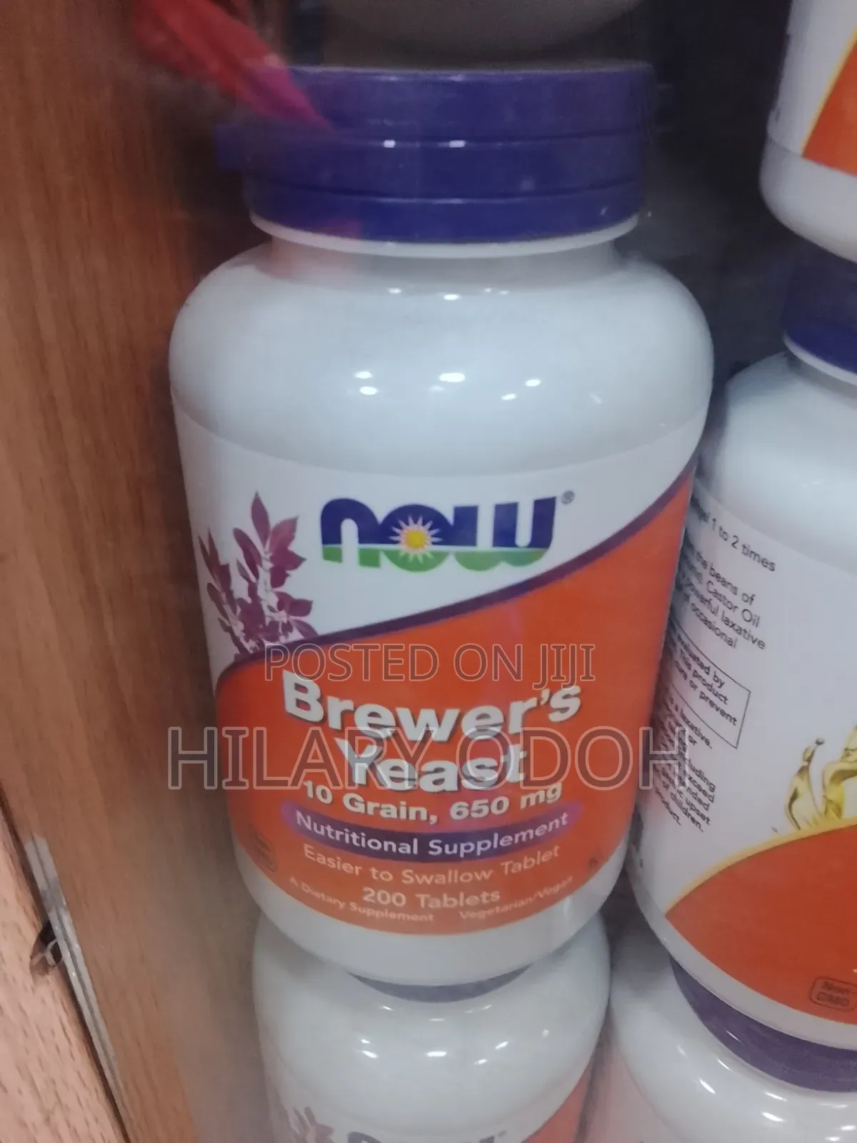 NOW Foods Brewer's Yeast 650 Mg 200 Tablets