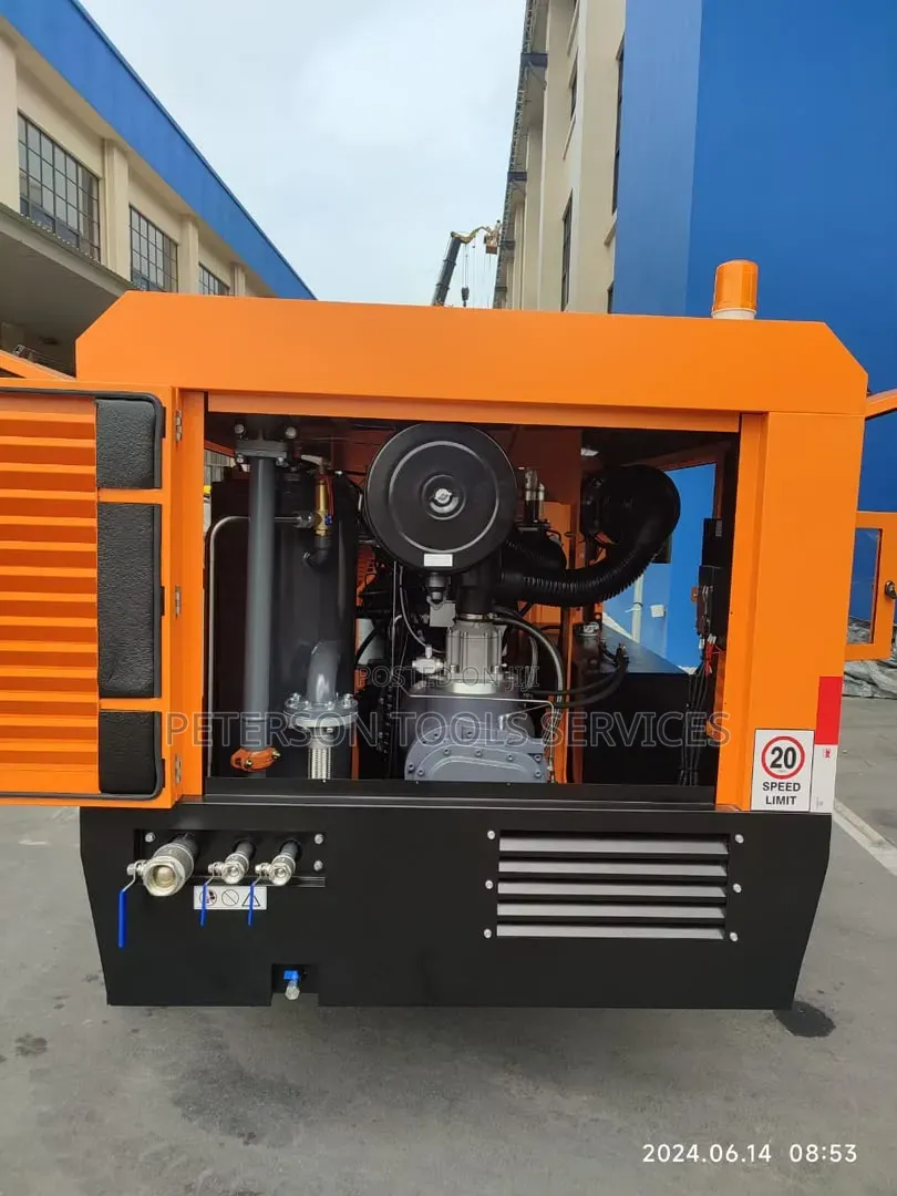 DENAIR DACY-10/13 Diesel-Driven Portable Screw Air Compressor