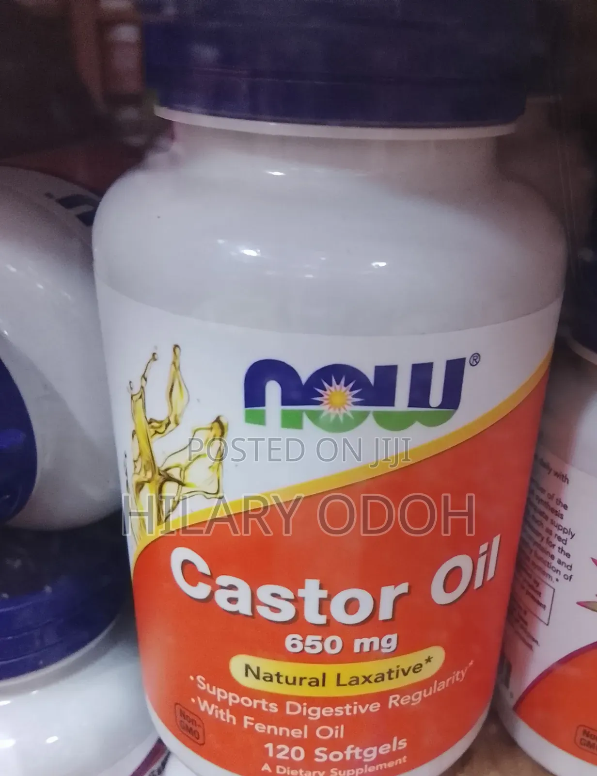 NOW Solutions Pure Castor Oil