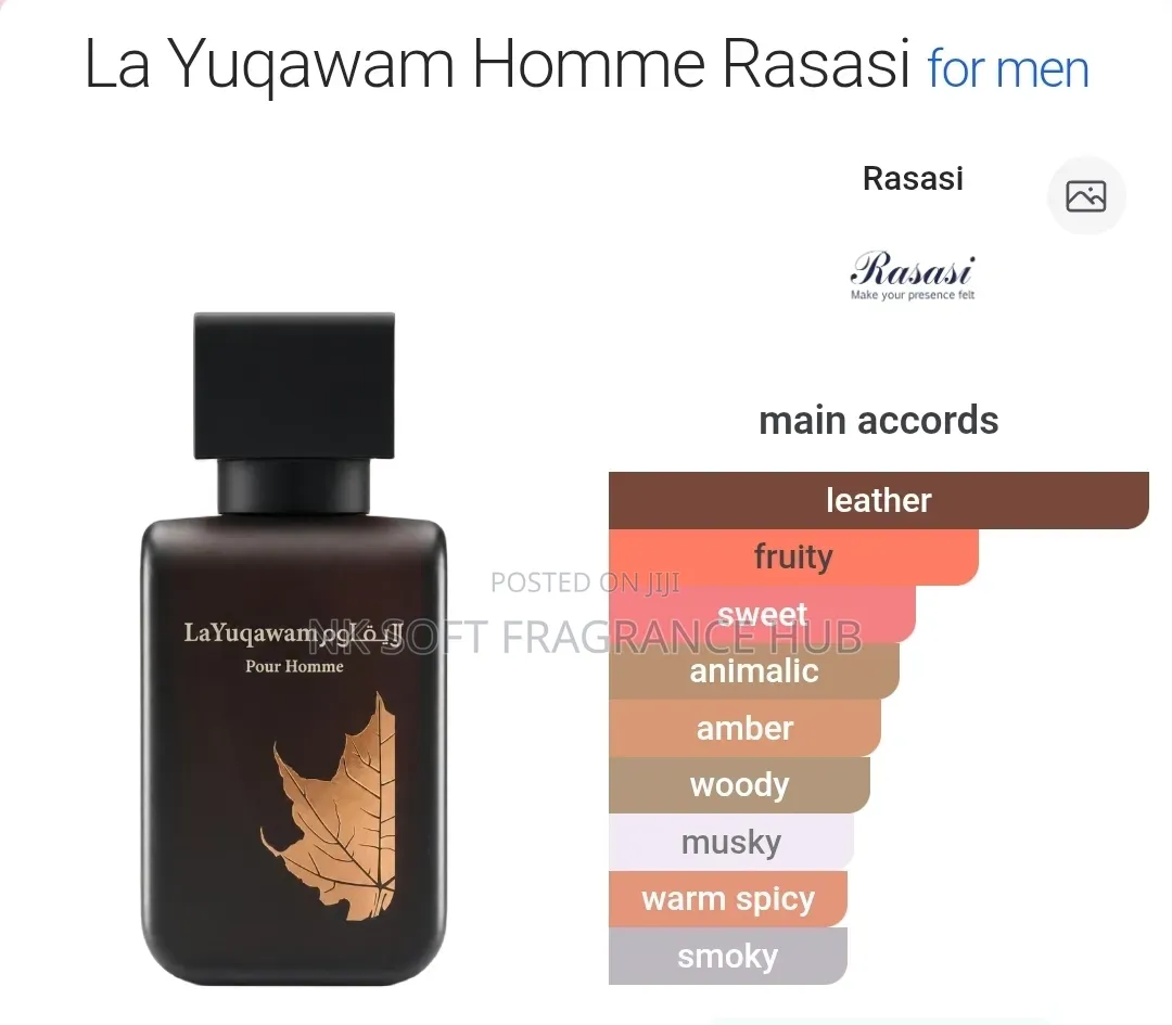 La Yuqawam Pour Homme 75ml by Rasasi