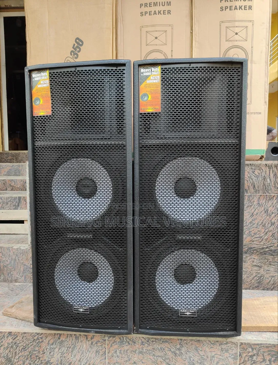 Audio Craft Acoustic Speaker