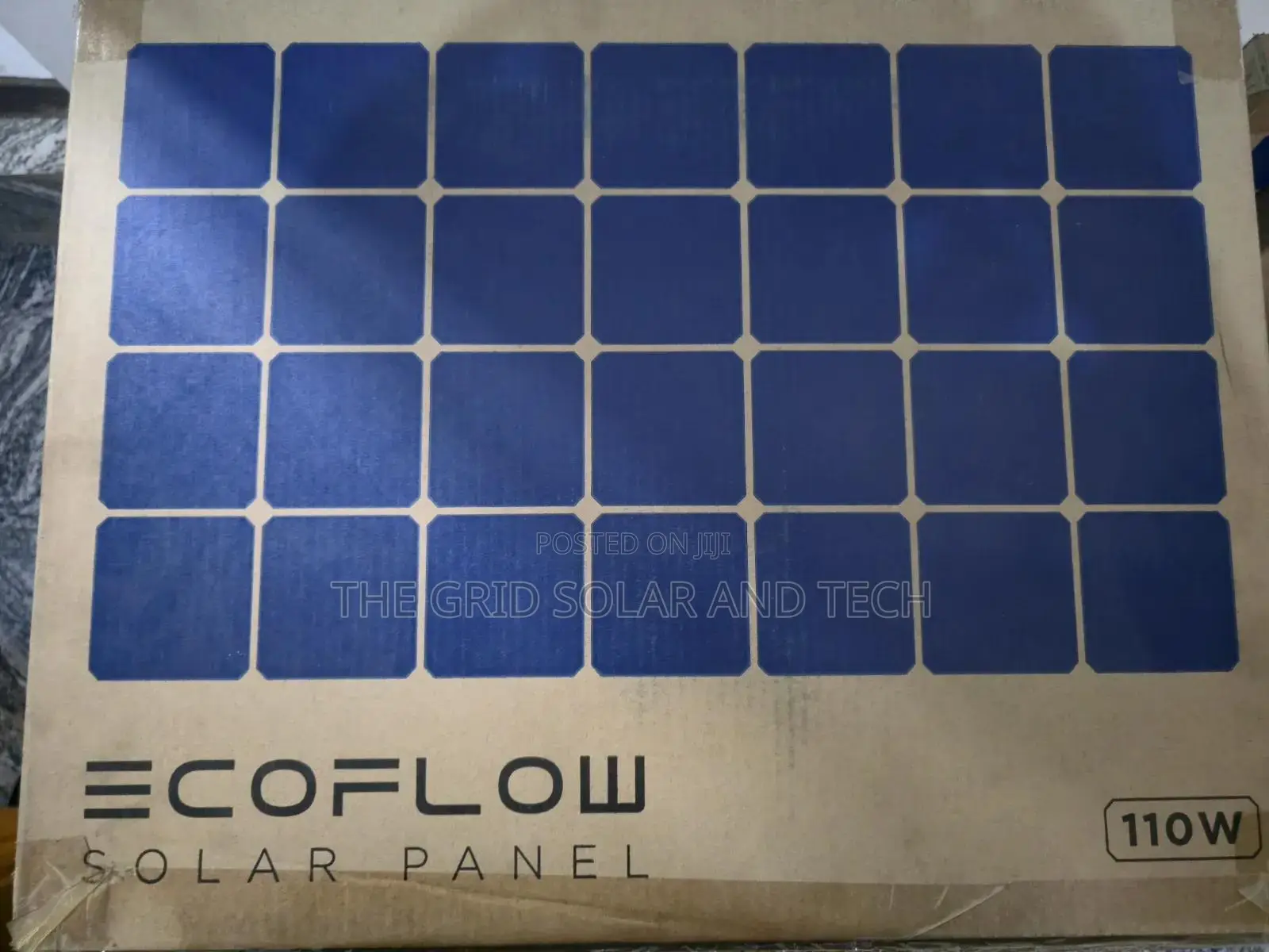 EcoFlow 110W Portable Solar Panel – High Efficiency Foldable!