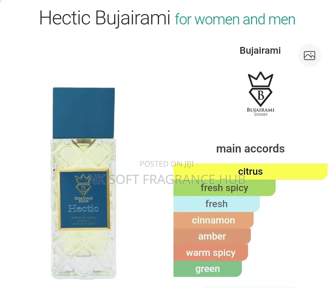 Bujairami Hectic Extrait De Parfum 100ml