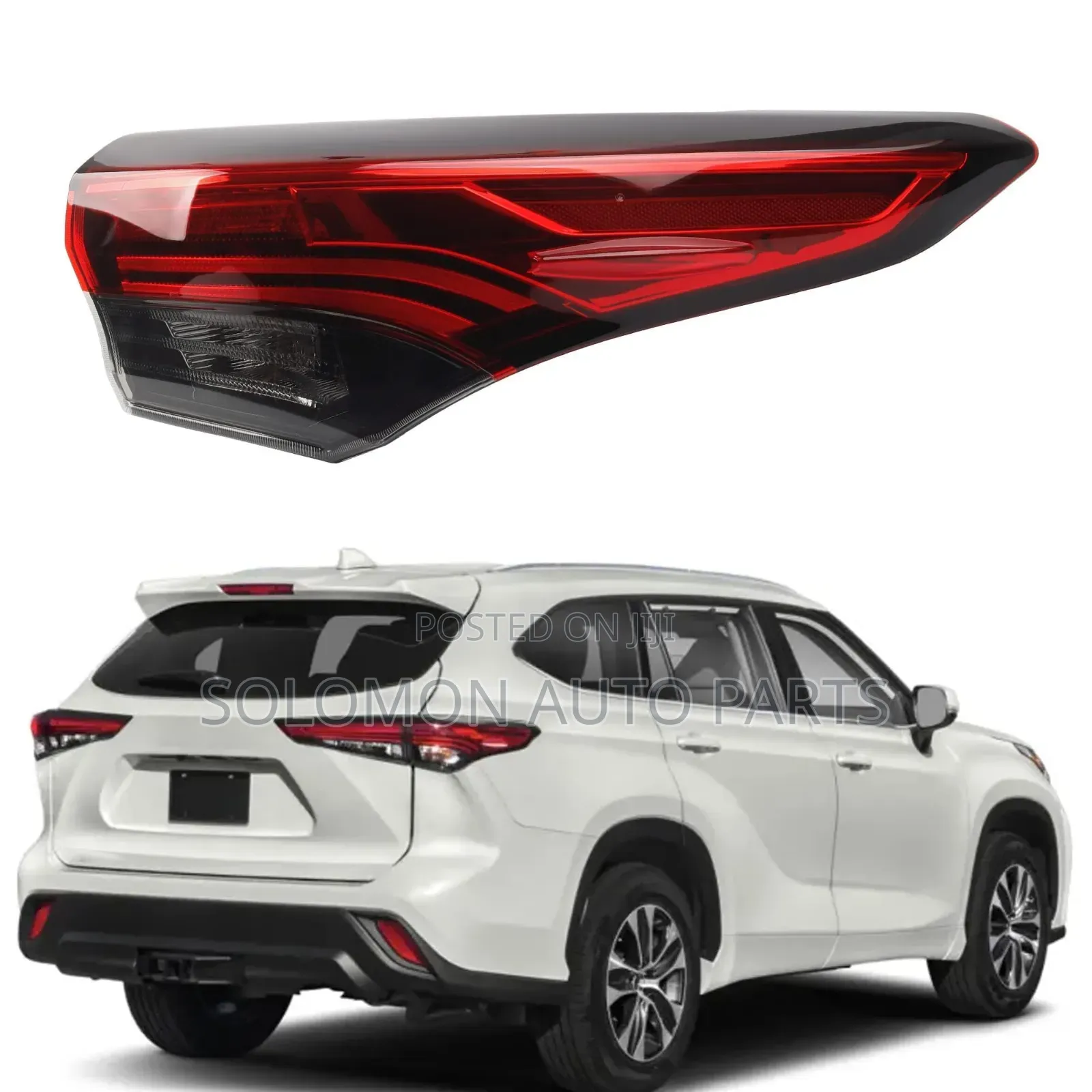 Toyota Highlander 2020 2022 Backlight/ Rearlamp Complete