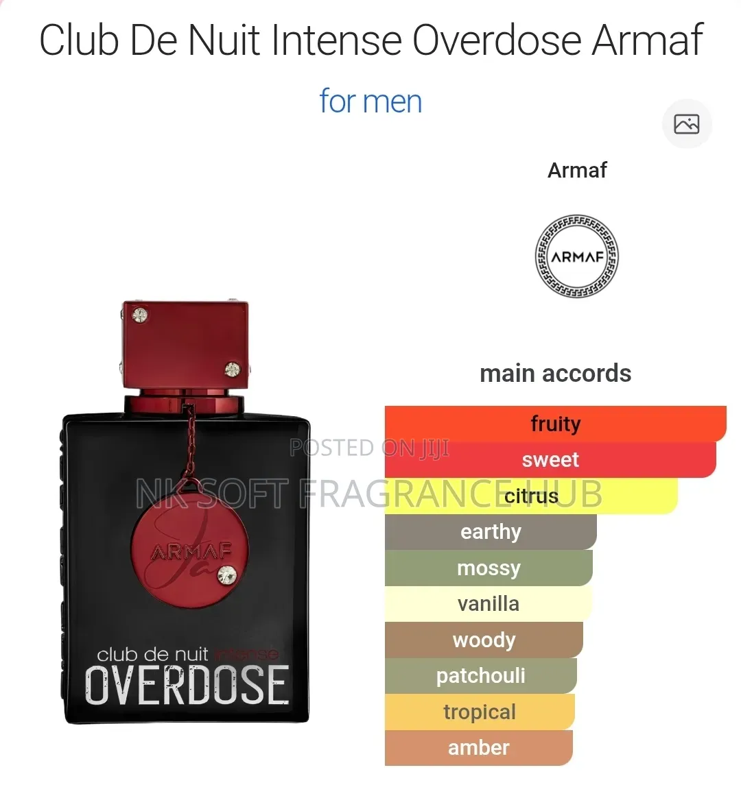 Club De Nuit Intense Overdose Extrait De Parfum 100ml by Armaf