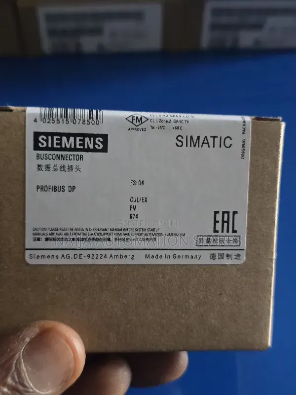 6es7972-0àBB41-0xa0 | Siemens | Simatic DP Bus Connector