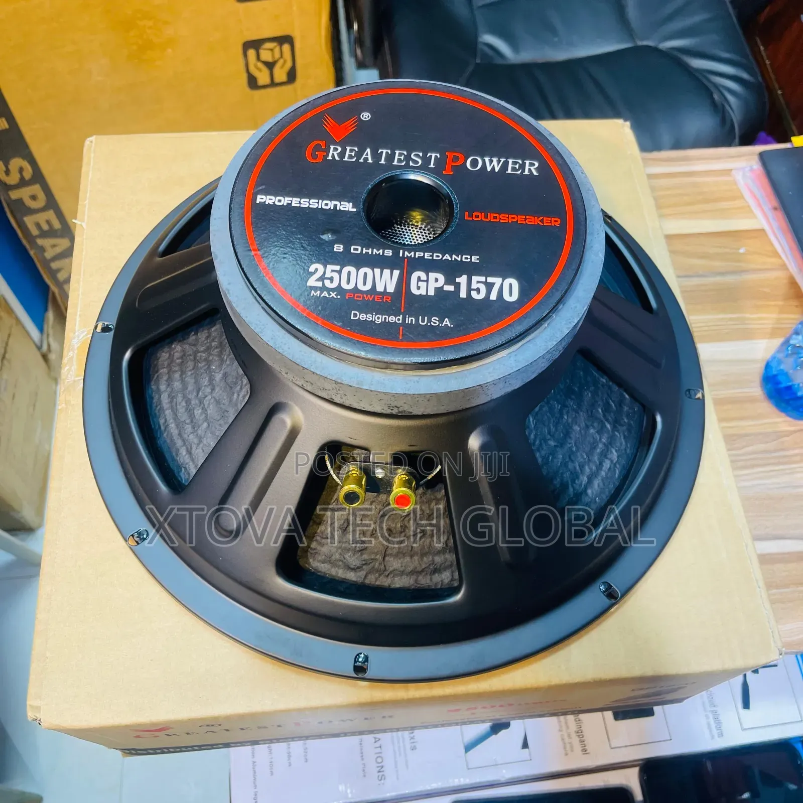 Greatest Power GP-1570 2500W Professional Loudspeaker – 8 Ohms.