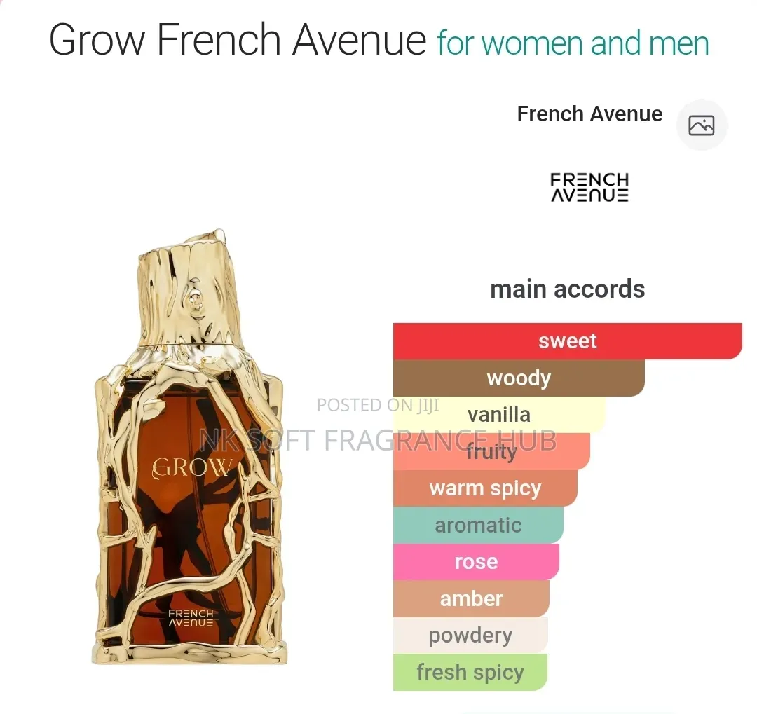 Grow Perfume 100ml by French Avenue