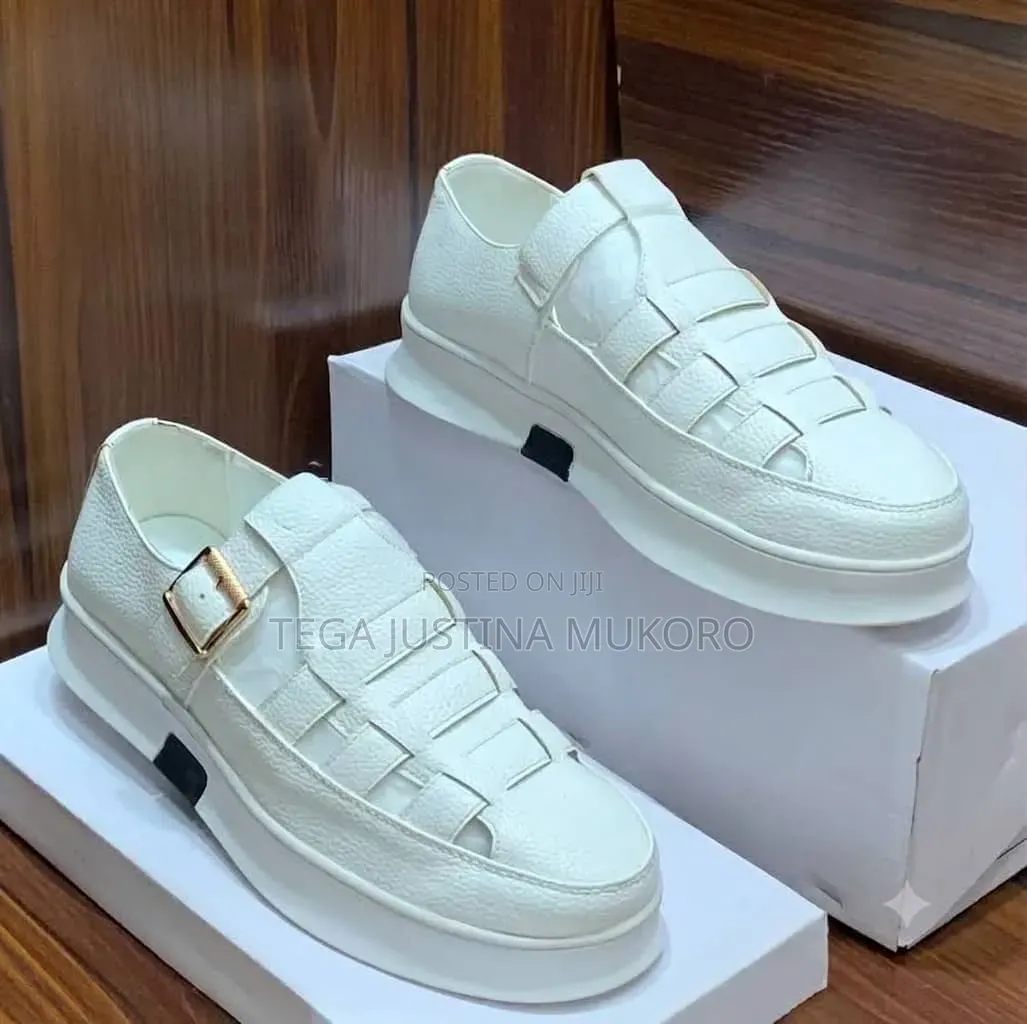 Latest Design High Quality Men's Suede Sandals