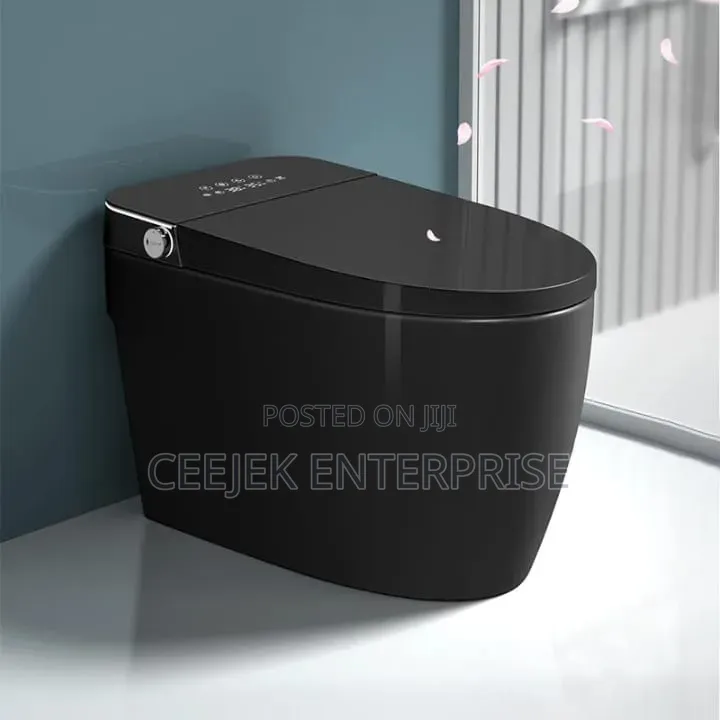 High Quality Black Sensor Water Closet